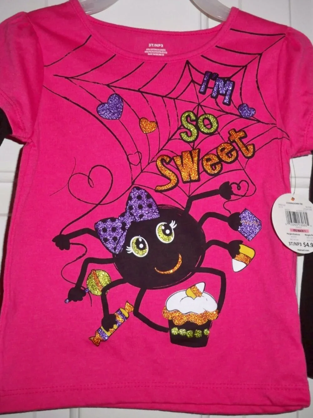2 toddler Halloween tops, 3T, NWT